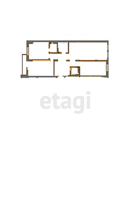 Квартира 146,9 м², 3-комнатная - изображение 1