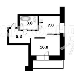 Квартира 31 м², студия - изображение 1