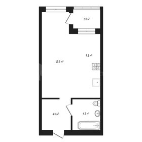 Квартира 35,1 м², 1-комнатная - изображение 1