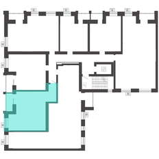 Квартира 47 м², 1-комнатная - изображение 2
