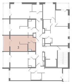 16 м², квартира-студия 3 500 000 ₽ - изображение 118