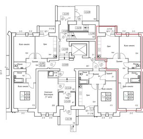 Квартира 65,5 м², 2-комнатная - изображение 1