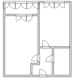 Квартира 41,3 м², 1-комнатная - изображение 2