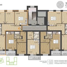 Квартира 73,5 м², 3-комнатная - изображение 2