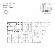 Квартира 72,4 м², 2-комнатная - изображение 2