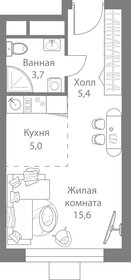 30,1 м², квартира-студия 9 363 358 ₽ - изображение 22