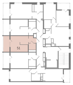 38,4 м², апартаменты-студия 18 011 290 ₽ - изображение 21