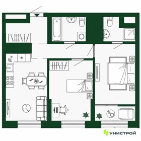 59,3 м², 2-комнатные апартаменты 11 770 000 ₽ - изображение 42