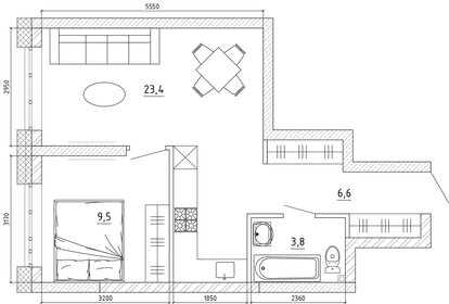 59,1 м², 2-комнатная квартира 7 328 400 ₽ - изображение 21