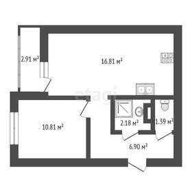 Квартира 39,6 м², 1-комнатная - изображение 1