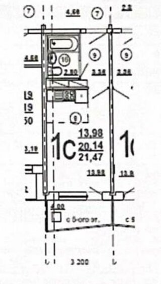 20,4 м², квартира-студия 1 910 000 ₽ - изображение 1