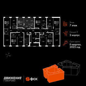 Квартира 38,8 м², 2-комнатные - изображение 2