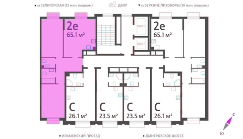 77 м², 3-комнатная квартира 23 000 000 ₽ - изображение 125