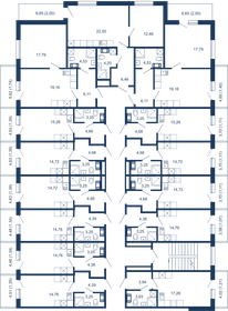 42,8 м², 1-комнатная квартира 11 160 000 ₽ - изображение 97