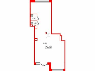 73,1 м², помещение свободного назначения - изображение 5