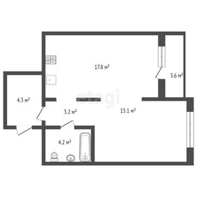 44,4 м², 2-комнатная квартира 5 950 000 ₽ - изображение 16