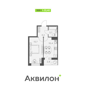 33,4 м², 1-комнатная квартира 4 790 000 ₽ - изображение 26