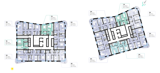 87,7 м², 4-комнатная квартира 53 200 000 ₽ - изображение 132