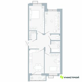 Квартира 71,4 м², 3-комнатная - изображение 1