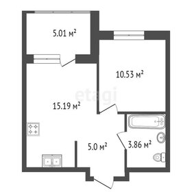 Квартира 34,4 м², 1-комнатная - изображение 1