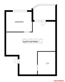 Квартира 44 м², 1-комнатная - изображение 1