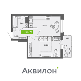 36,5 м², 1-комнатная квартира 4 200 000 ₽ - изображение 32