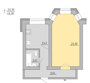 31 м², 1-комнатная квартира 2 900 000 ₽ - изображение 94