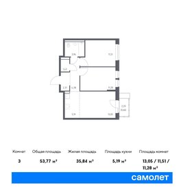 50 м², 2-комнатная квартира 7 490 000 ₽ - изображение 78