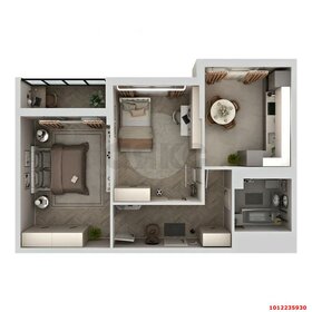 Квартира 53,3 м², 2-комнатная - изображение 3