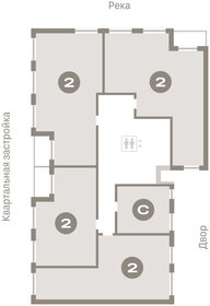 124,3 м², 2-комнатная квартира 15 690 000 ₽ - изображение 15