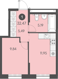 17 м², 1-комнатная квартира 3 600 000 ₽ - изображение 61