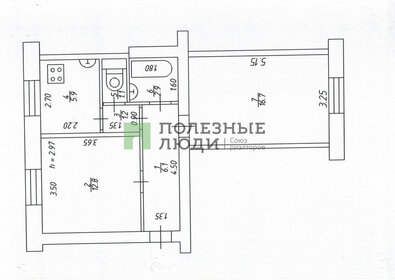 49,8 м², 2-комнатная квартира 3 300 000 ₽ - изображение 96