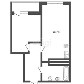 Квартира 43,1 м², 1-комнатная - изображение 2