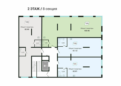119,3 м², квартира-студия 20 213 000 ₽ - изображение 28