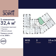 Квартира 32,4 м², студия - изображение 4