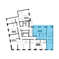 Квартира 117,7 м², 3-комнатная - изображение 2