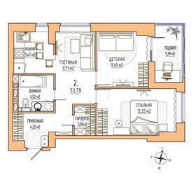 43,6 м², 1-комнатная квартира 9 130 000 ₽ - изображение 23