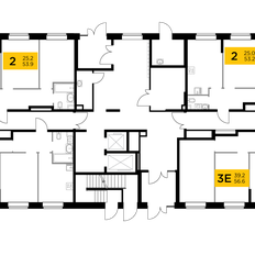 Квартира 58,8 м², 2-комнатная - изображение 2