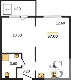42,9 м², 2-комнатная квартира 3 650 000 ₽ - изображение 69