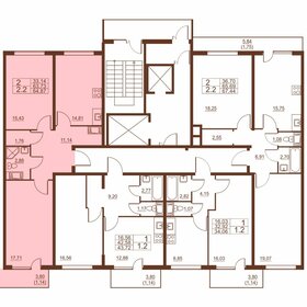 53,7 м², 2-комнатная квартира 6 930 000 ₽ - изображение 70