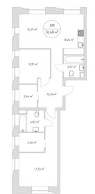 103,6 м², 3-комнатная квартира 32 900 000 ₽ - изображение 99