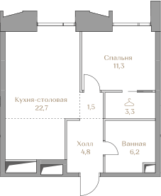 Снять квартиру в районе 45-й мкр. в Обнинске - изображение 1