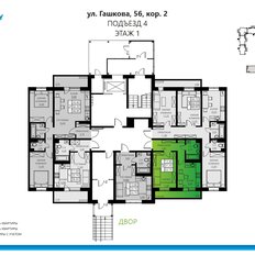 Квартира 33,8 м², 1-комнатная - изображение 2