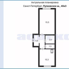 Квартира 35,9 м², 1-комнатная - изображение 2