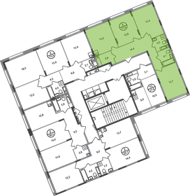 76,2 м², 3-комнатная квартира 17 000 000 ₽ - изображение 95