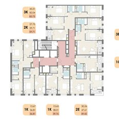 Квартира 36,8 м², 1-комнатная - изображение 3