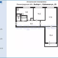 Квартира 66,2 м², 3-комнатная - изображение 2