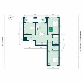 Квартира 82,8 м², 3-комнатная - изображение 1