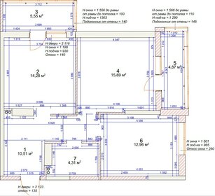 Квартира 68 м², 2-комнатная - изображение 1