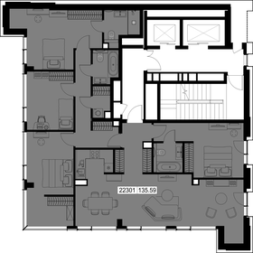 Квартира 135,6 м², 4-комнатная - изображение 3